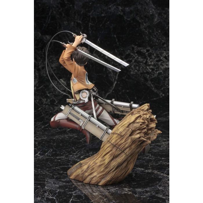 Attack on Titan ARTFXJ Statue 1/8 Eren Yeager Renewal Package Ver. 26 cm