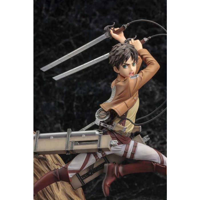 Attack on Titan ARTFXJ Statue 1/8 Eren Yeager Renewal Package Ver. 26 cm