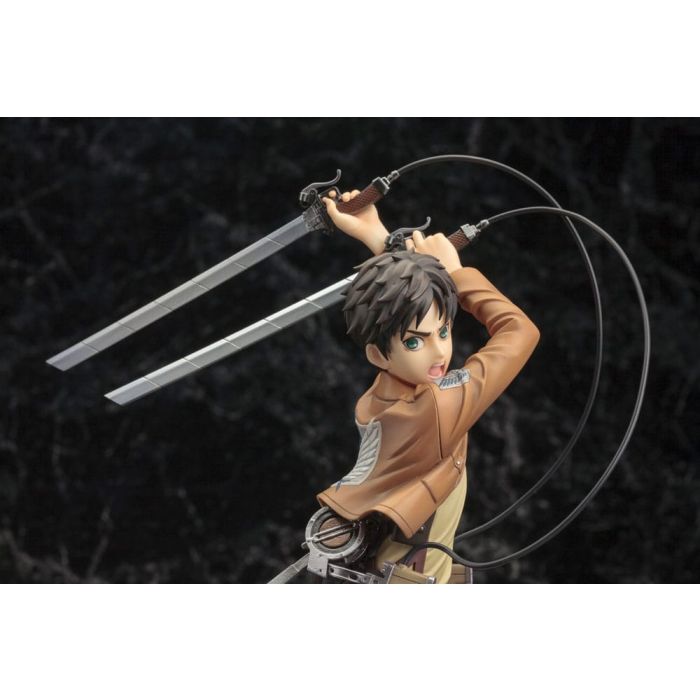 Attack on Titan ARTFXJ Statue 1/8 Eren Yeager Renewal Package Ver. 26 cm