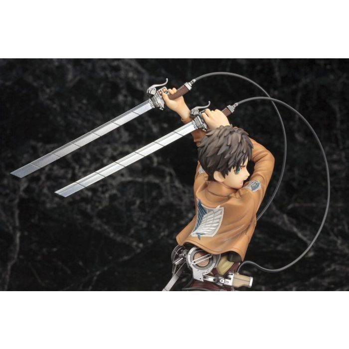 Attack on Titan ARTFXJ Statue 1/8 Eren Yeager Renewal Package Ver. 26 cm