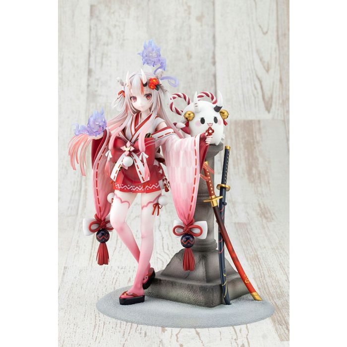Hololive Production PVC Statue 1/7 Nakiri Ayame Shrine Maiden Fortune Outfit Ver. 26 cm