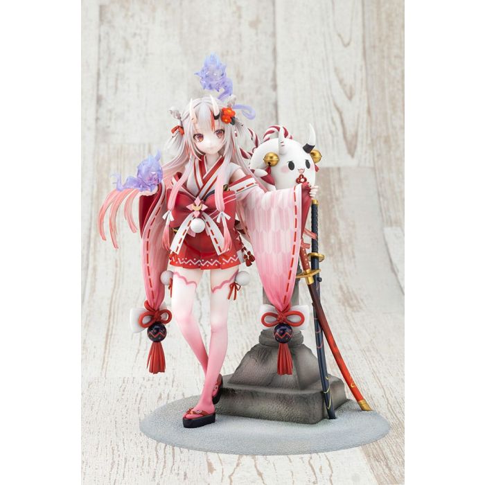 Hololive Production PVC Statue 1/7 Nakiri Ayame Shrine Maiden Fortune Outfit Ver. 26 cm