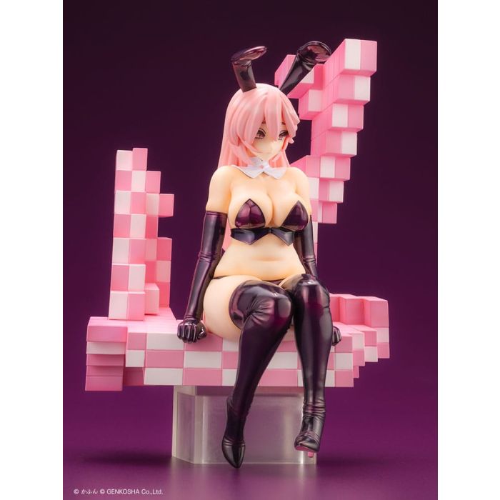 Original Character Trick Bunnies PVC Statue 1/7 Sitting Bunny Illustration by Kafun 24 cm     