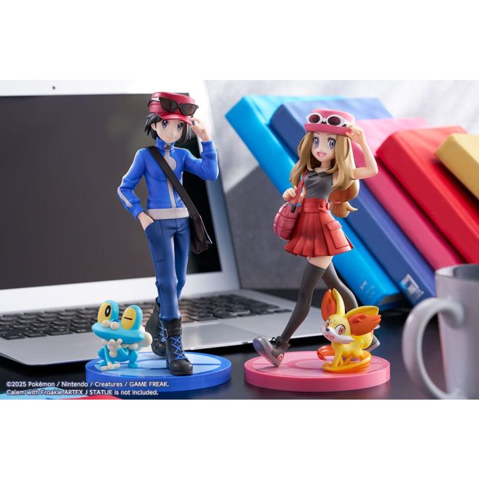 Pokémon ARTFXJ Statue 1/8 Serena & Fennekin 21 cm