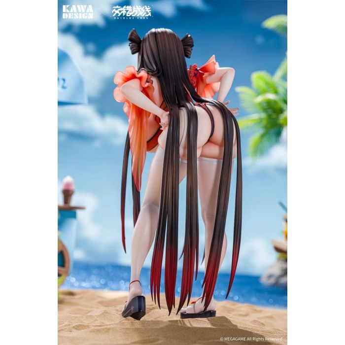 Daiblos Core PVC Figure 1/6 Maree Rouge Rakubai no Utage 25 cm