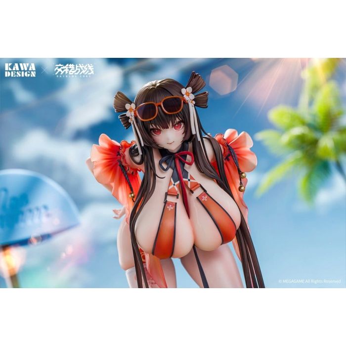 Daiblos Core PVC Figure 1/6 Maree Rouge Rakubai no Utage Wet Ver. 25 cm