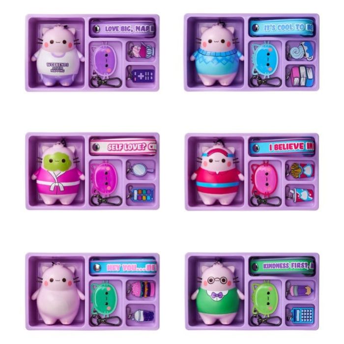 Pembe Keyrings Blind Box Bento Box Display 8 cm (8)