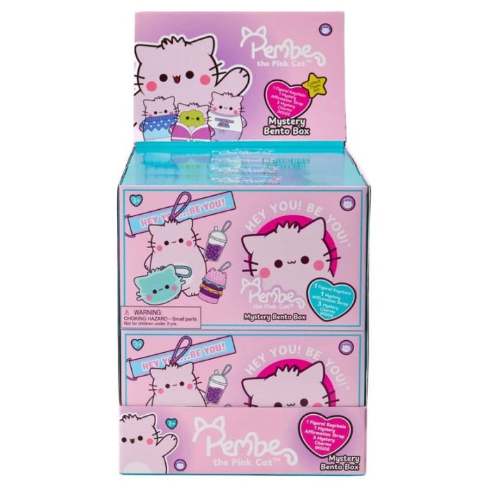 Pembe Keyrings Blind Box Bento Box Display 8 cm (8)