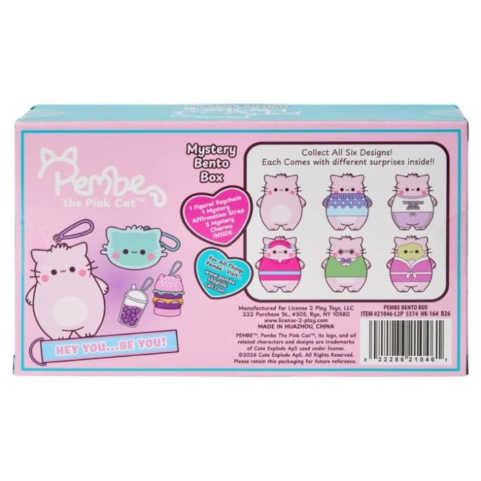 Pembe Keyrings Blind Box Bento Box Display 8 cm (8)
