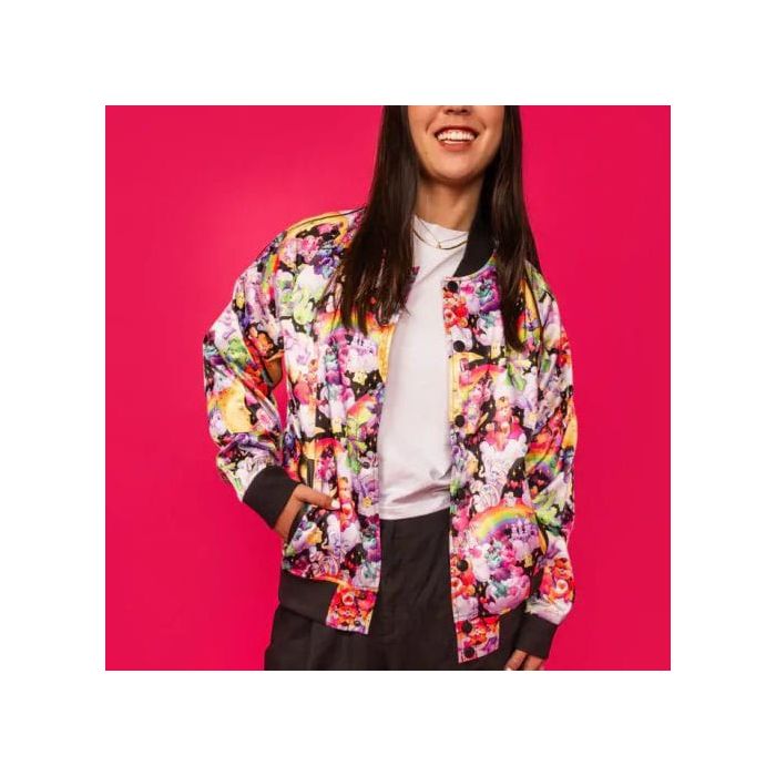 The Care Bears x Universal Monsters by Loungefly Bomber Jacket Unisex Barbie 65th Anniversary Size L