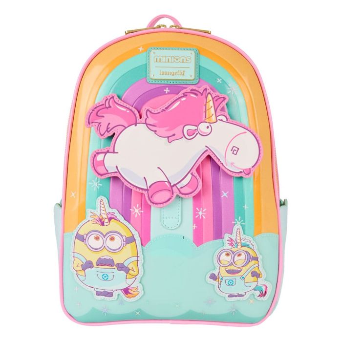 Minions by Loungefly Mini Backpack Fluffy Unicorn 