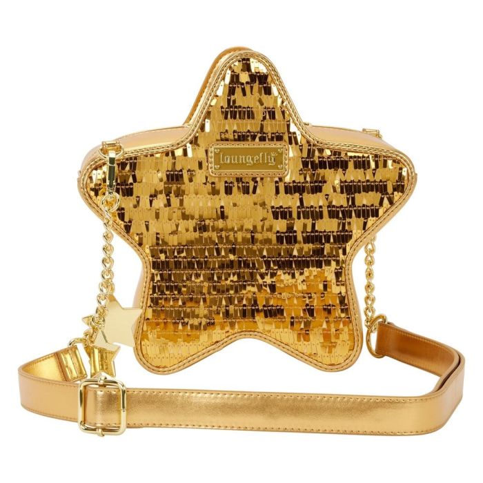 Loungefly Crossbody Bag Gold Stars