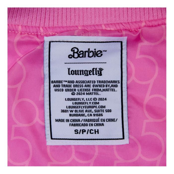 Mattel by Loungefly Jacket Unisex Barbie 65th Anniversary Size XL