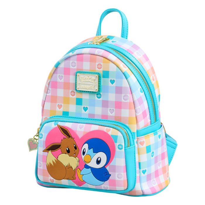Pokemon by Loungefly Mini Backpack Piplup and Eevee 