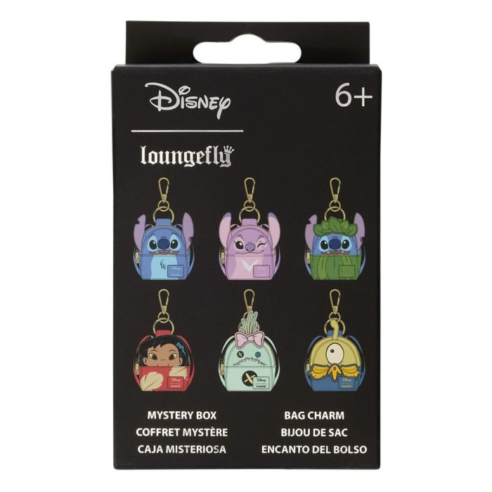 Disney Lilo & Stitch by Loungefly Bag Charm Mystery Box Display (15)