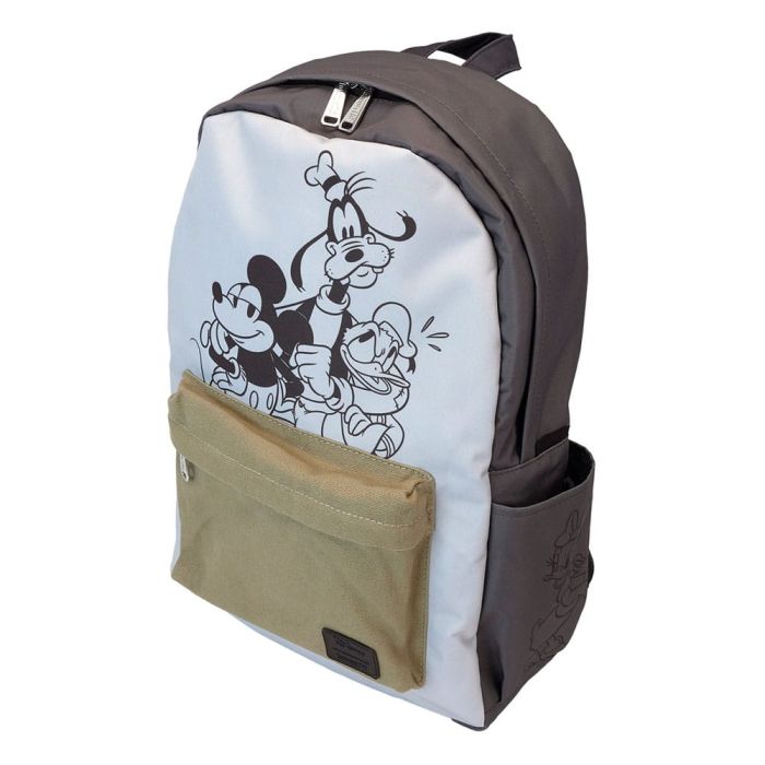 IT by Loungefly Full-Size Nylon Backpack Mickey and Friends Canvas 