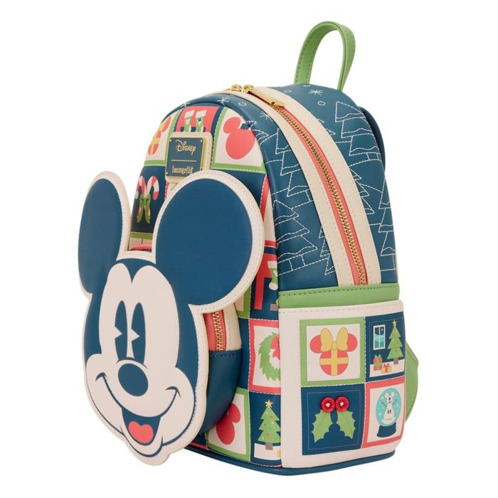 Disney by Loungefly Mini Backpack Mickey and Minnie Holiday