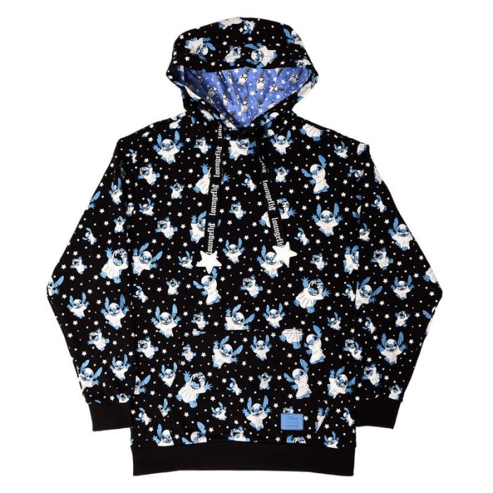 Lilo&Stich by Loungefly hooded jacket Ghost  Size S