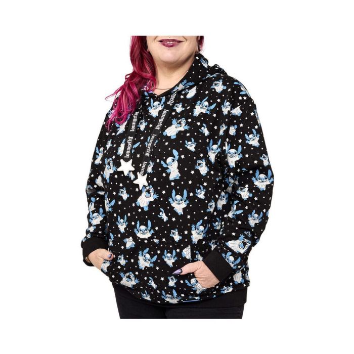 Lilo&Stich by Loungefly hooded jacket Ghost  Size S