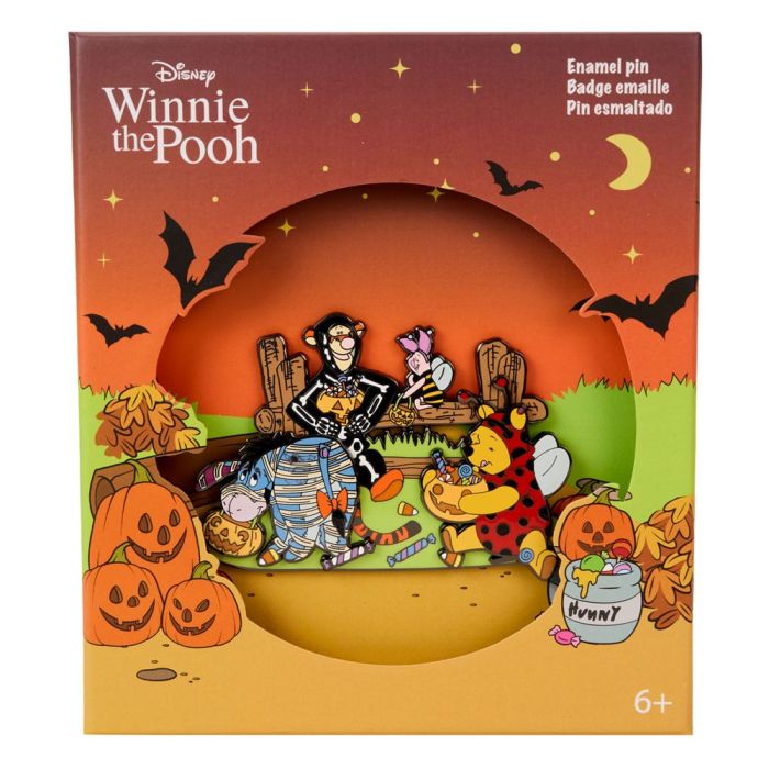 Disney by Loungefly Enamel Pin Winnie the Pooh Trick R Treat Moving Limited Edition 8 cm 