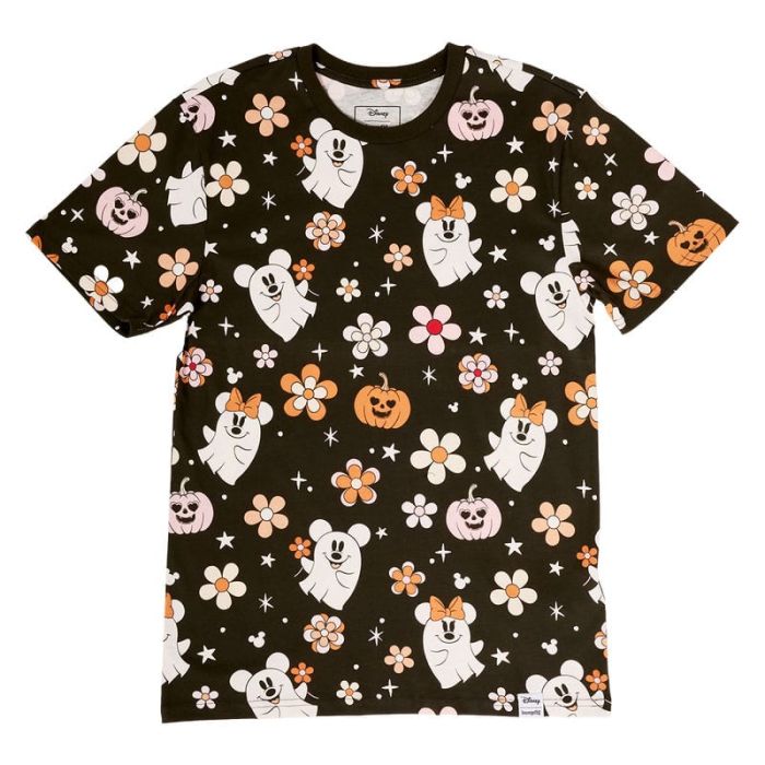 Disney by Loungefly Tee T-Shirt Unisex Mickey and Friends Halloween Size S