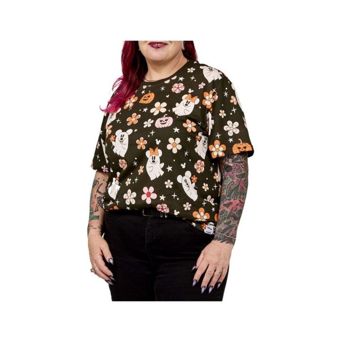 Disney by Loungefly Tee T-Shirt Unisex Mickey and Friends Halloween Size S