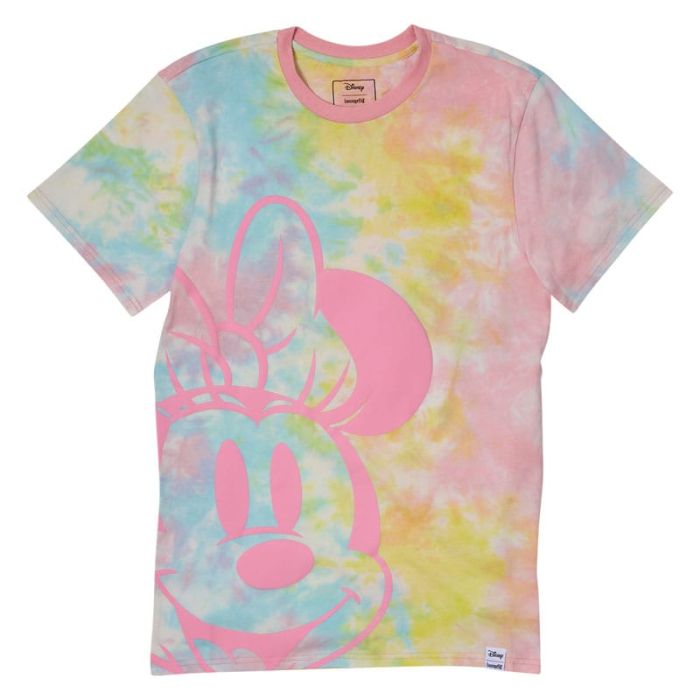Disney by Loungefly Tee T-Shirt Unisex Minnie Mouse Tie Die Size XXL