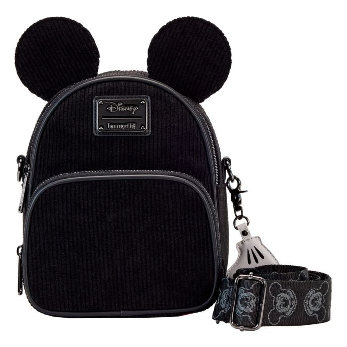 Disney by Loungefly Crossbody Mickey Mouse 100th Anniversary Corduroy 