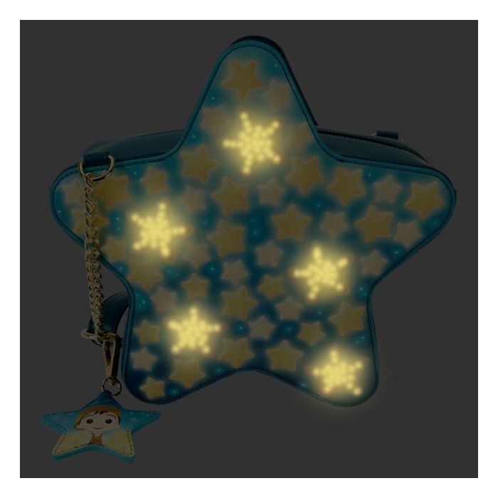 Disney by Loungefly Passport Bag Figural Pixar La Luna Glow Star 