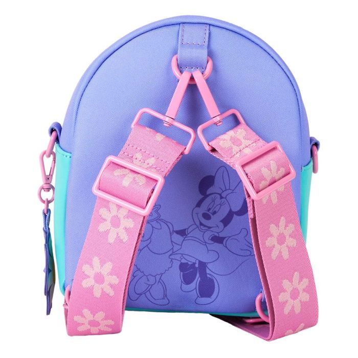 Disney by Loungefly Backpack Mini Daisy Duck & Minnie Mouse Convertible 