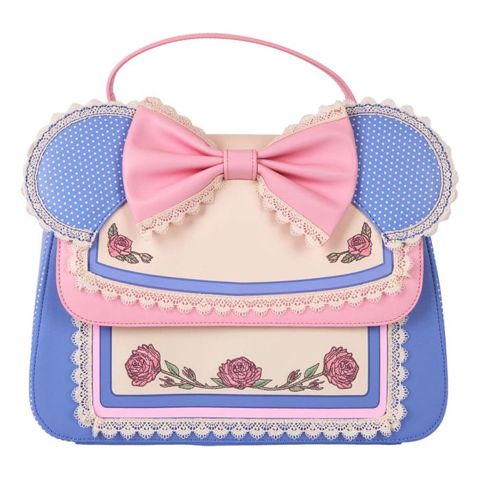 Disney by Loungefly Crossbody Minnie Floral and Lace Ears 