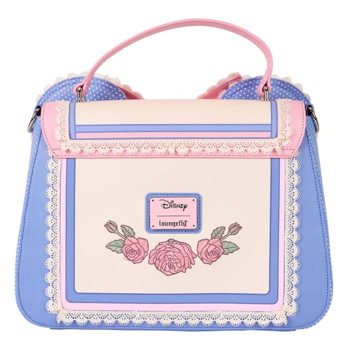 Disney by Loungefly Crossbody Minnie Floral and Lace Ears 