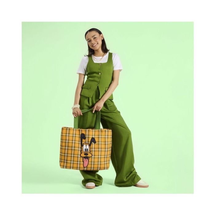 Disney by Loungefly Canvas Tote Bag Pluto 95th Anniversary