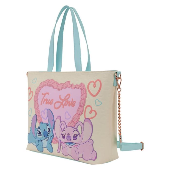 Lilo & Stitch by Loungefly Canvas Tote Bag True Love