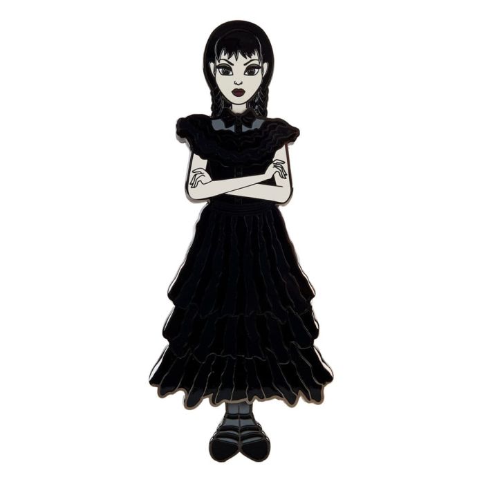 Wednesday by Loungefly Enamel Pins 4-Set Wednesday Addams Paper Doll 3 cm 