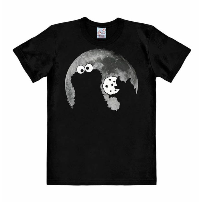 Sesame Street Easy Fit T-Shirt Cookie Monster - Moon Size S