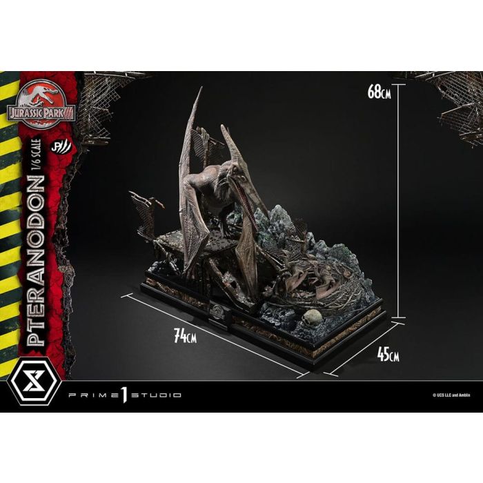 Jurassic Park III Legacy Museum Collection Statue 1/6 Pteranodon Bonus Version 68 cm