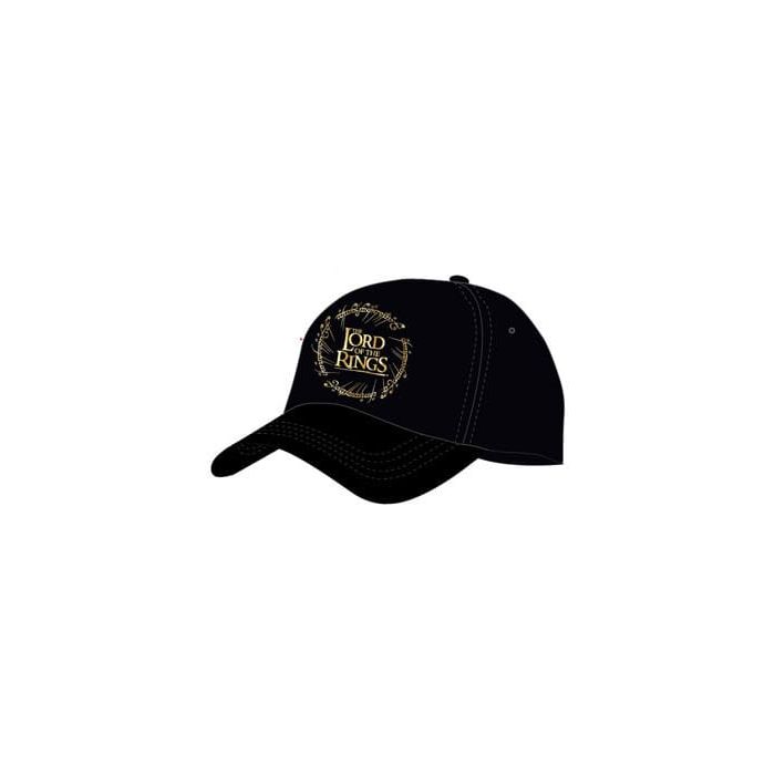 Lord of the Rings Curved Bill Cap Gold Logo