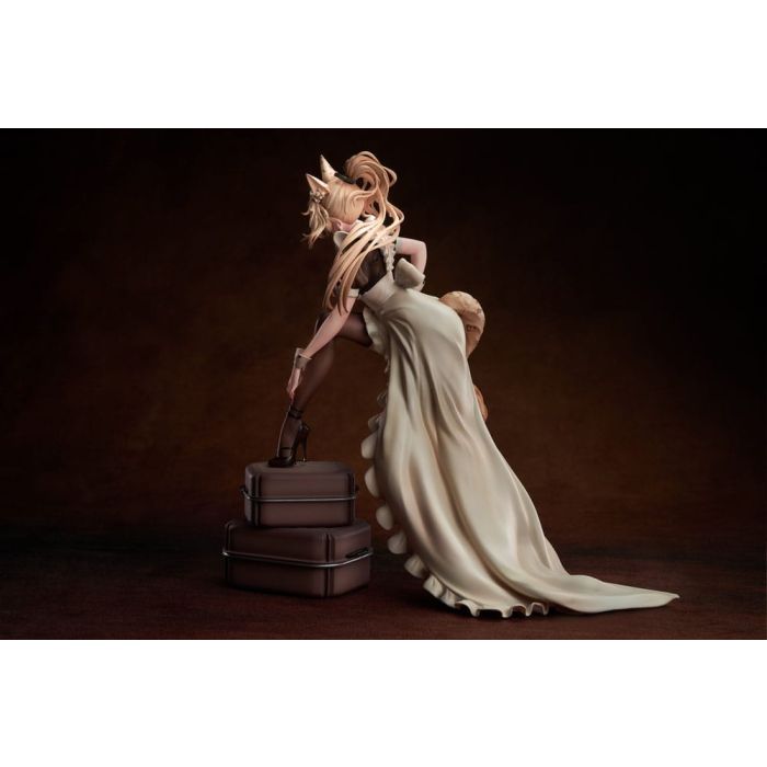 Original Character PVC Statue 1/7 Battle Maid Different Species Leopard Cat Maria Deluxe Edition 24 cm
