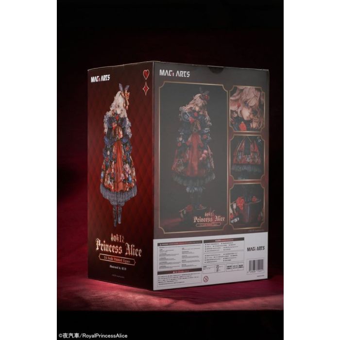 Original Character PVC Statue 1/6 Red Queen and Princess Alice 29 cm   