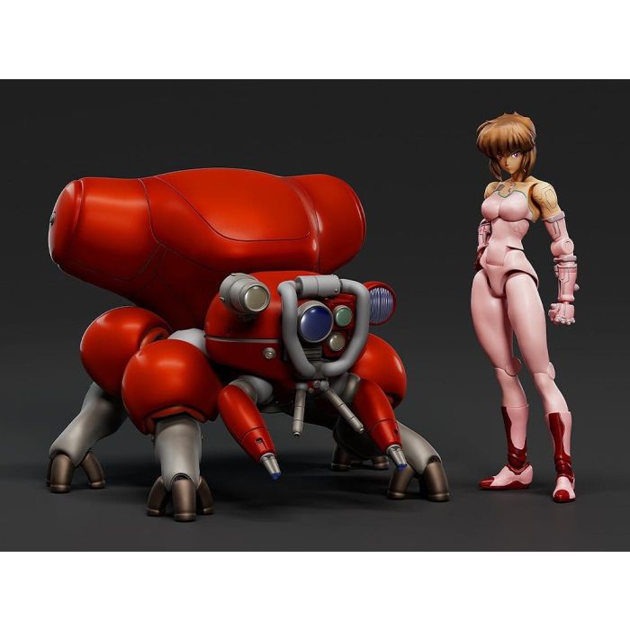 Ghost in the Shell PLAMAX minimum factory Plastic Model Kit Motoko Kusanagi with Fuchikoma 8 cm