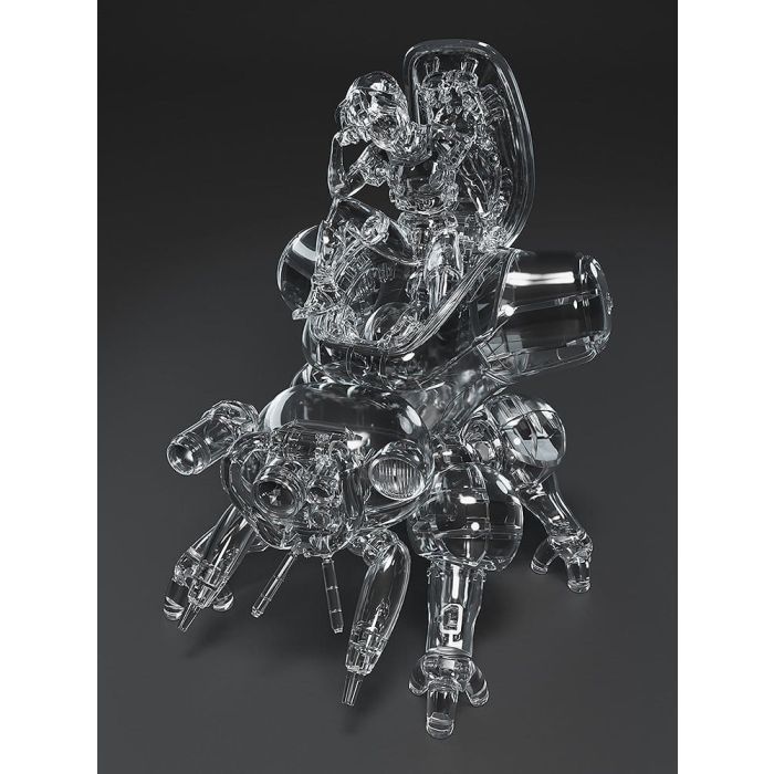 Ghost in the Shell PLAMAX minimum factory Plastic Model Kit Motoko Kusanagi with Fuchikoma: Thermoptic Camouflage Ver. 8 cm