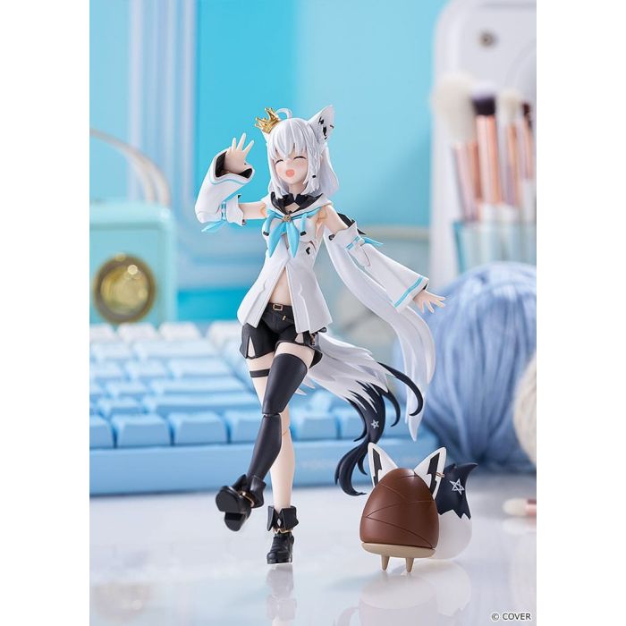 Hololive Production Figma Action Figure Shirakami Fubuki 15 cm      