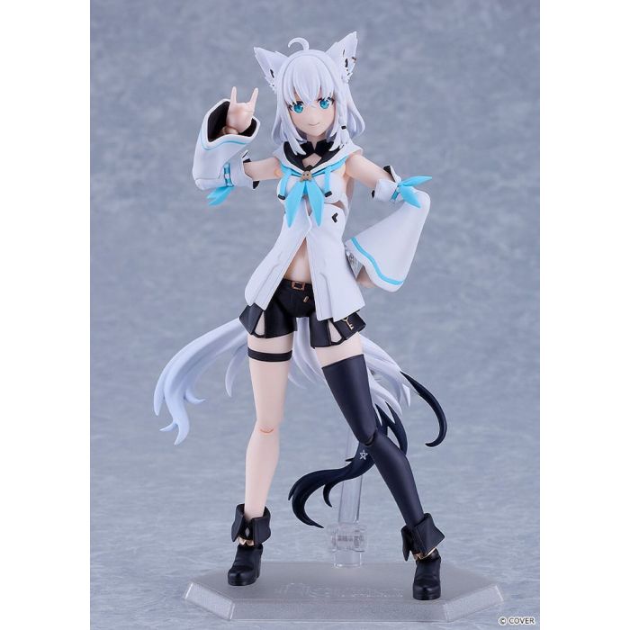 Hololive Production Figma Action Figure Shirakami Fubuki 15 cm      