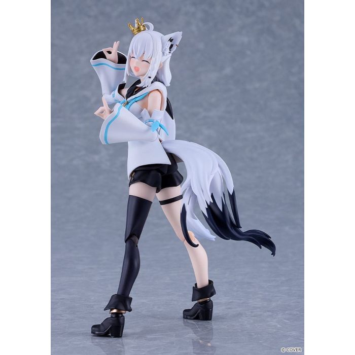 Hololive Production Figma Action Figure Shirakami Fubuki 15 cm      