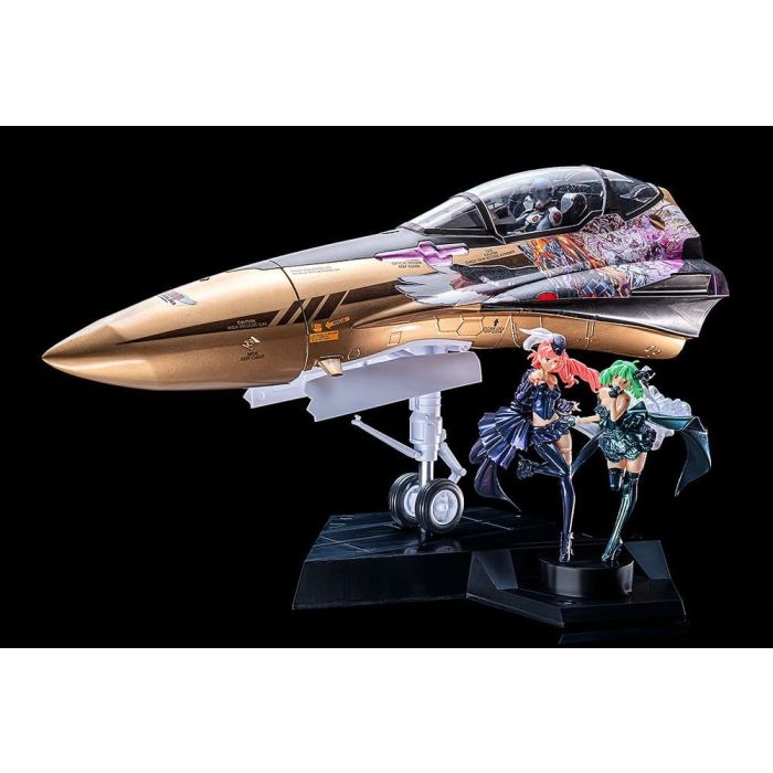 Macross Frontier Plastic Model Kit PLAMAX MF-98: minimum factory Fighter Nose Collection YF-29 GALAXY SET 34 cm