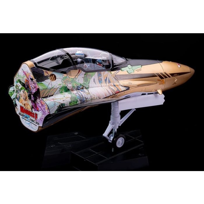 Macross Frontier Plastic Model Kit PLAMAX MF-98: minimum factory Fighter Nose Collection YF-29 GALAXY SET 34 cm