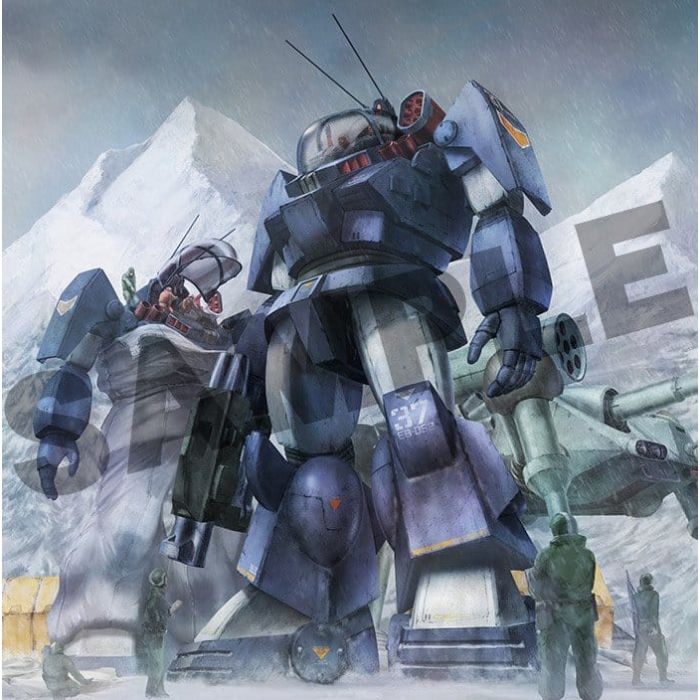 Fang of the Sun Dougram Combat Armors MAX 11 Plastic Model Kit 1/72 Soltic HT128 Big Foot 17 cm