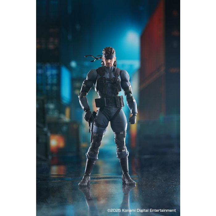 Metal Gear Solid 2: Sons of Liberty Figma Action Figure Solid Snake MGS2 Ver. Updated Edition 16 cm