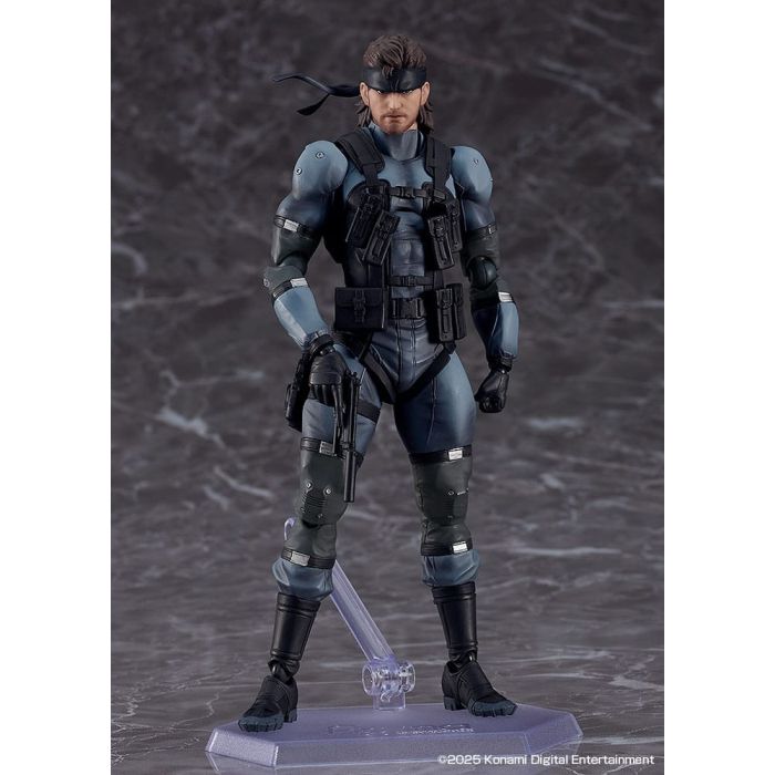 Metal Gear Solid 2: Sons of Liberty Figma Action Figure Solid Snake MGS2 Ver. Updated Edition 16 cm